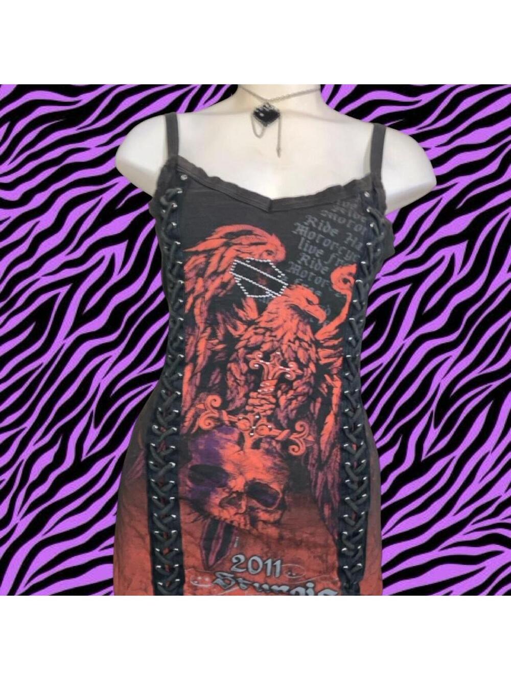 Absolutely GORGEOUS 2011 Y2k Harley Davidson camisole!